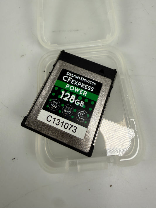 DELKIN DEVICES CF EXPRESS B POWER 128 GB CARD READ 1730 WRITE 1540