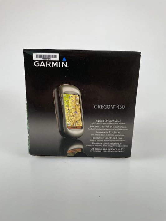 Garmin Oregon 450 - Handheld GPS Navigator Weatherproof Outdoors