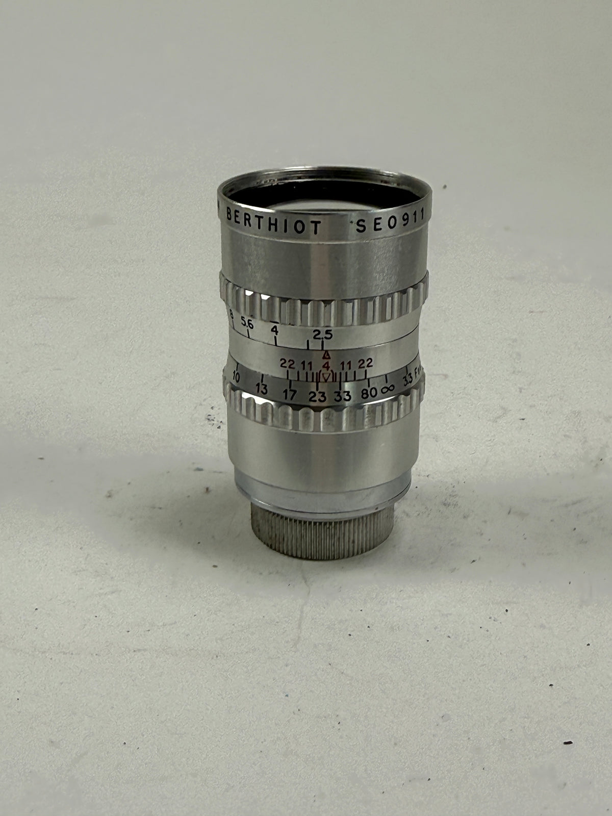 Som Berthiot 75mm f2.5 Tele-Cinor C mount lens