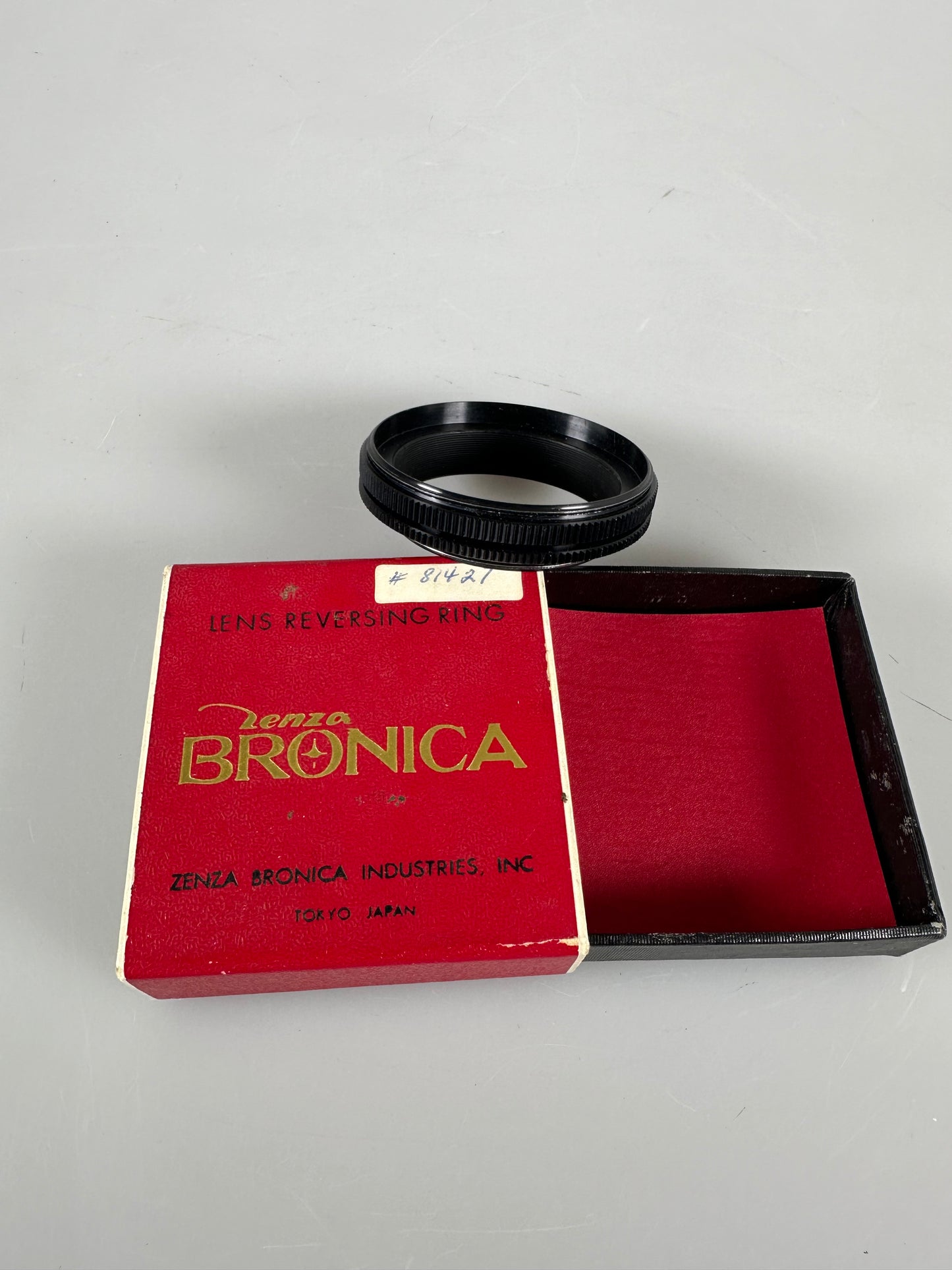 Zenza Bronica Lens Reversing Ring for S2 S2A C EC, Boxed