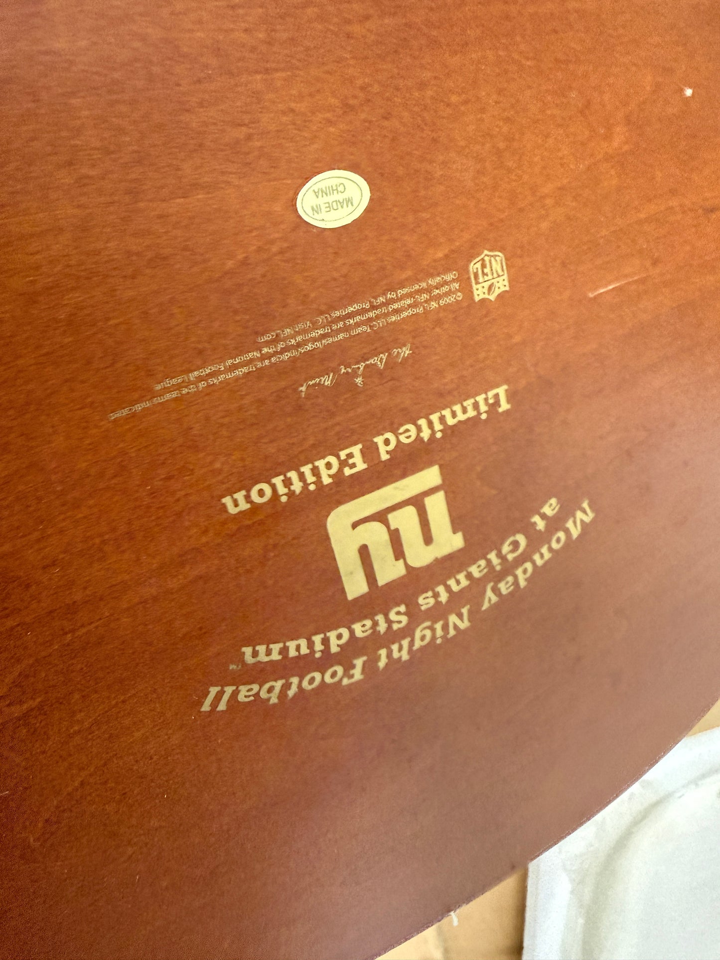 Danbury Mint Giants Stadium New York Giants Football Team Display Model