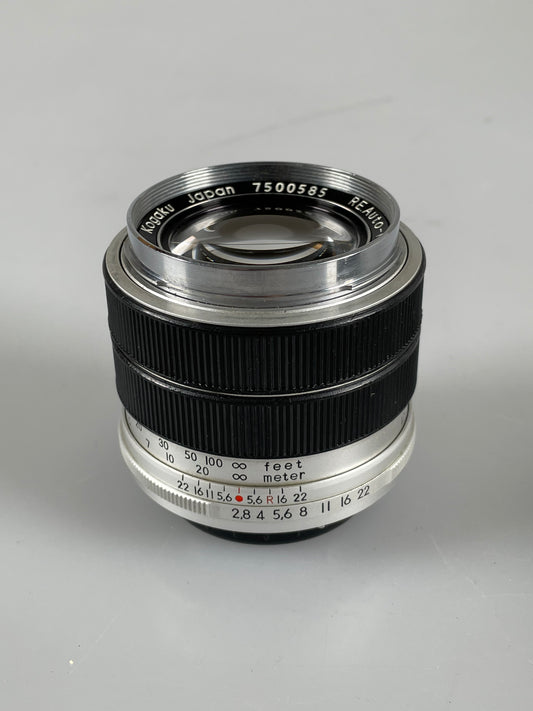 Topcon RE Auto Topcor 100mm f2.8