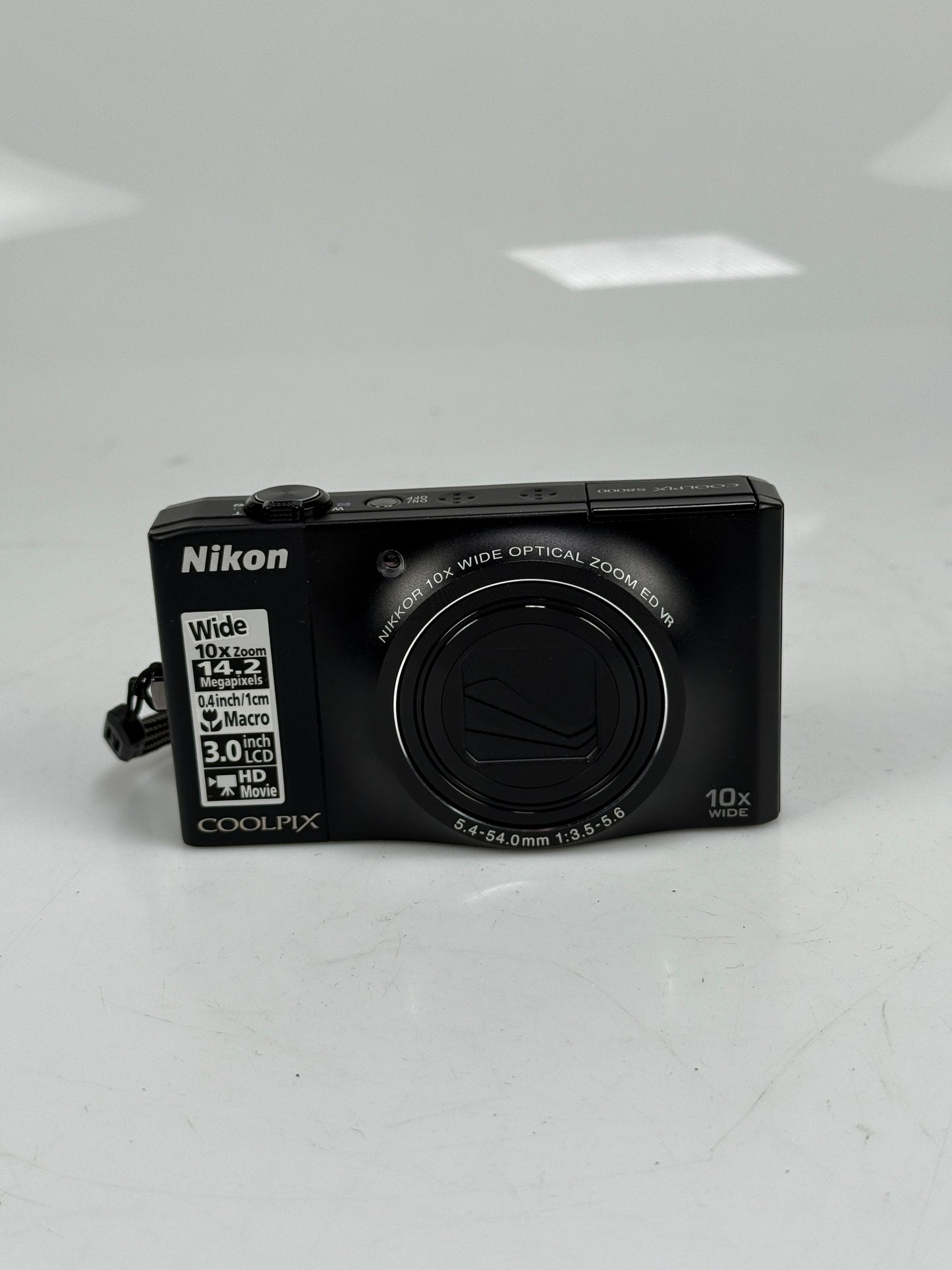 Nikon COOLPIX S8000 14.2MP Digital Camera Black