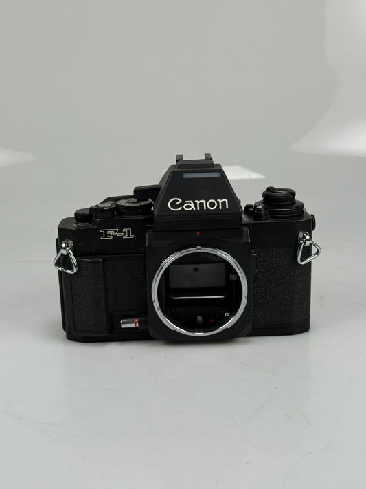 Canon NEW F-1 N 35mm SLR Film Camera black Body AE Finder