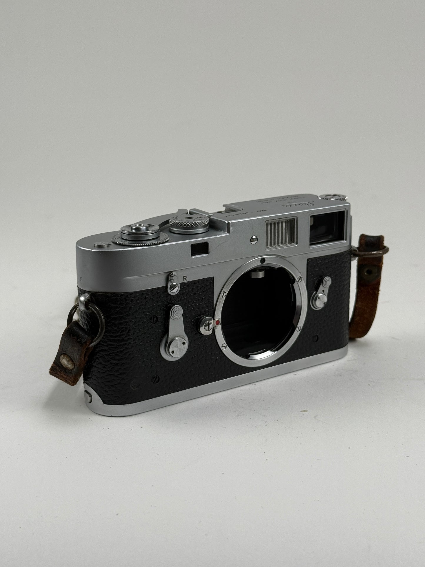 Leica M2 Self Timer Chrome 35mm rangefinder film camera body DAG CLA