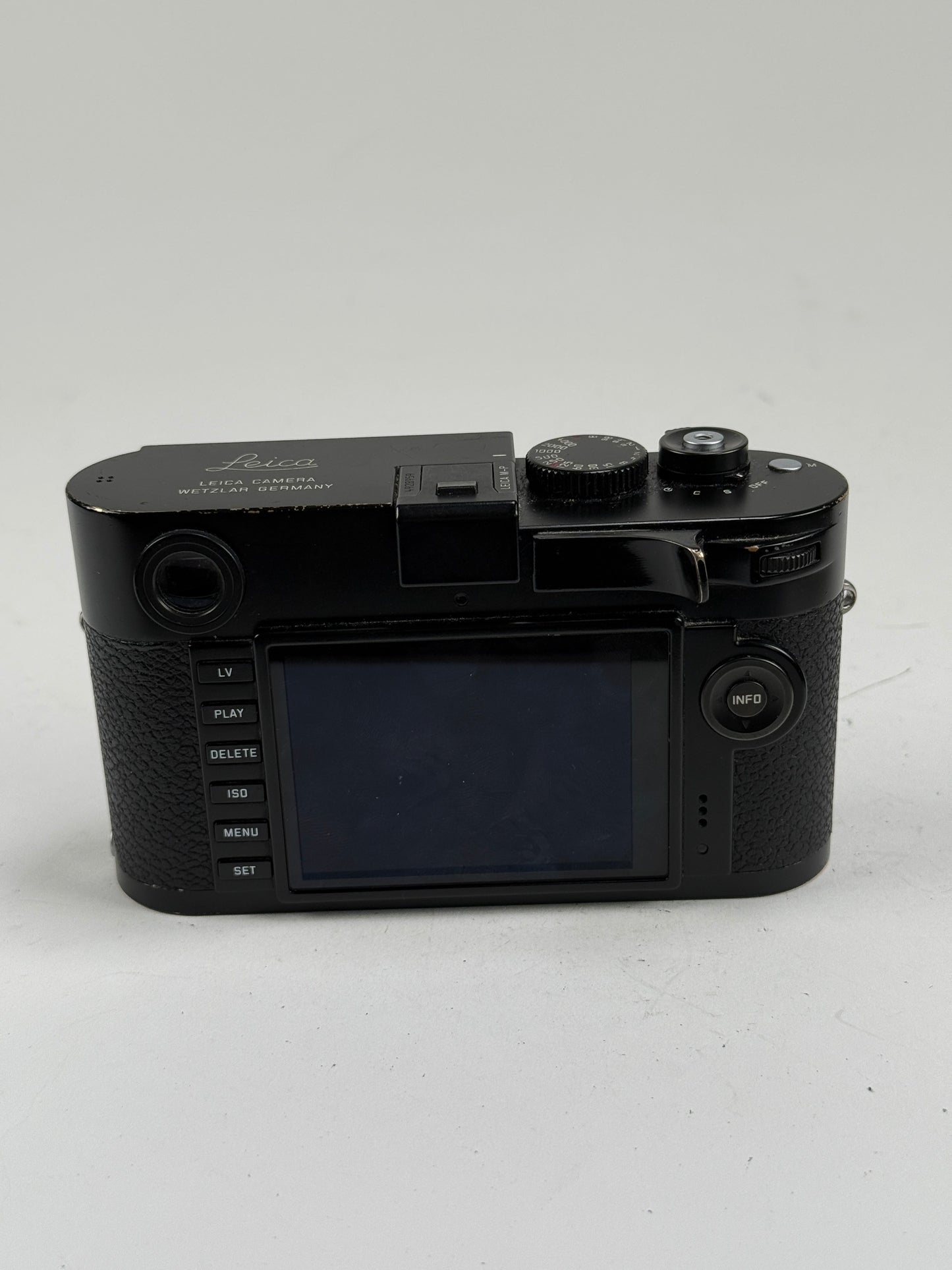 Leica M-P 240 Black Paint Digital Rangefinder Camera