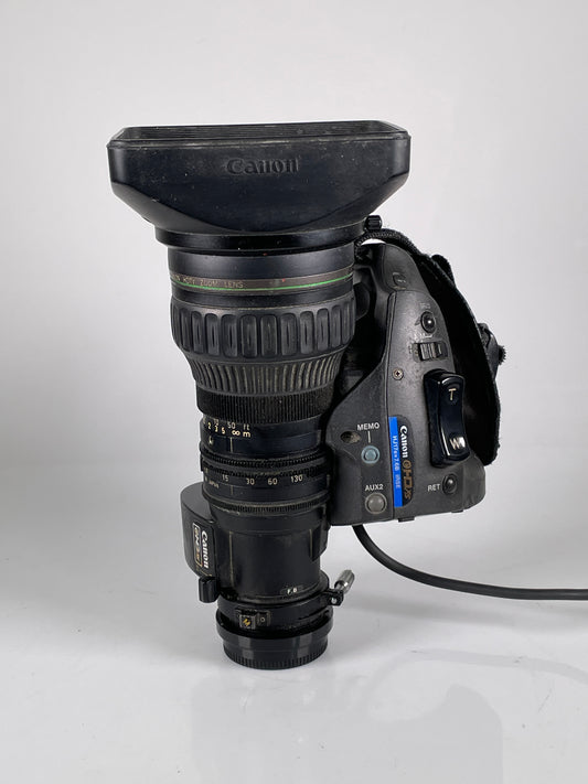 Canon HJ17ex7.6B-IRSE eHDxs 17x2/3 ENG Lens w/ 2x - 7.6-130mm f1.8