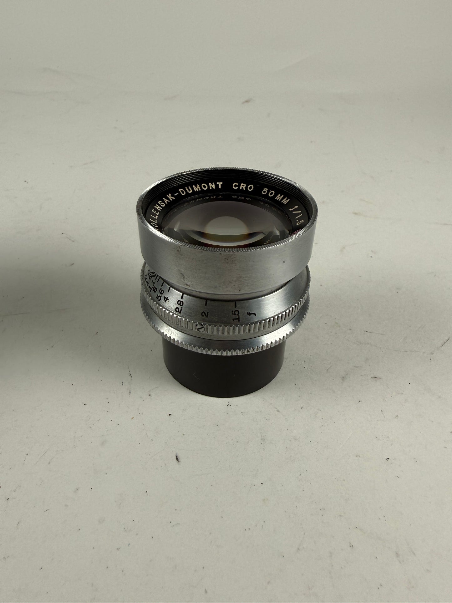 Wollensak Dumont Cro Raptar 50mm f1.5 Lens for Rare