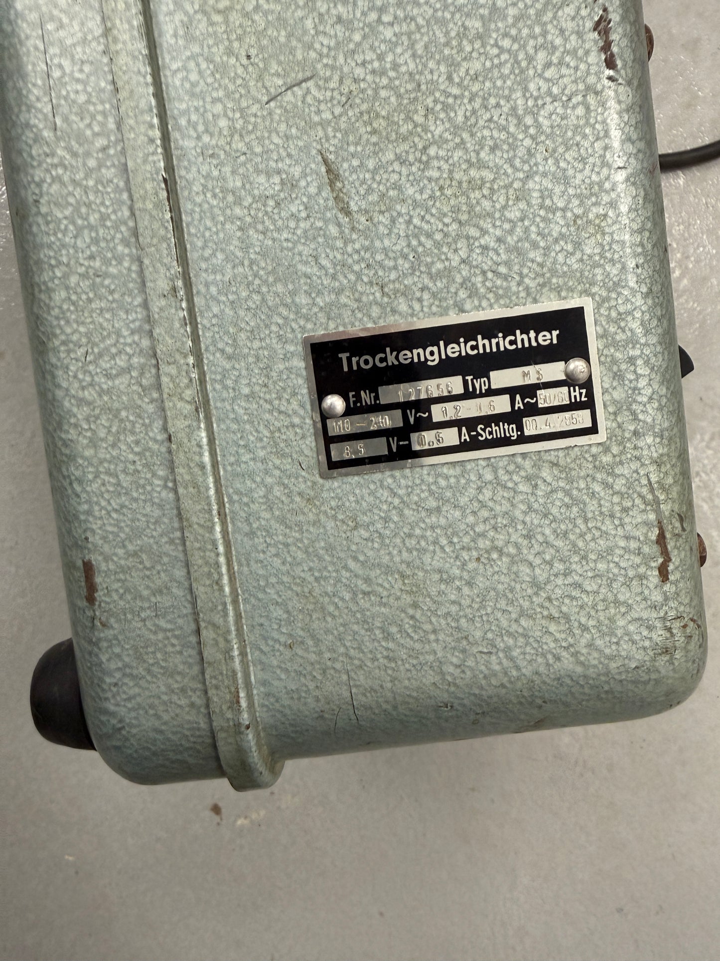 Arri Arriflex Synchronous Motor Power Supply 6 Pin RARE with cable