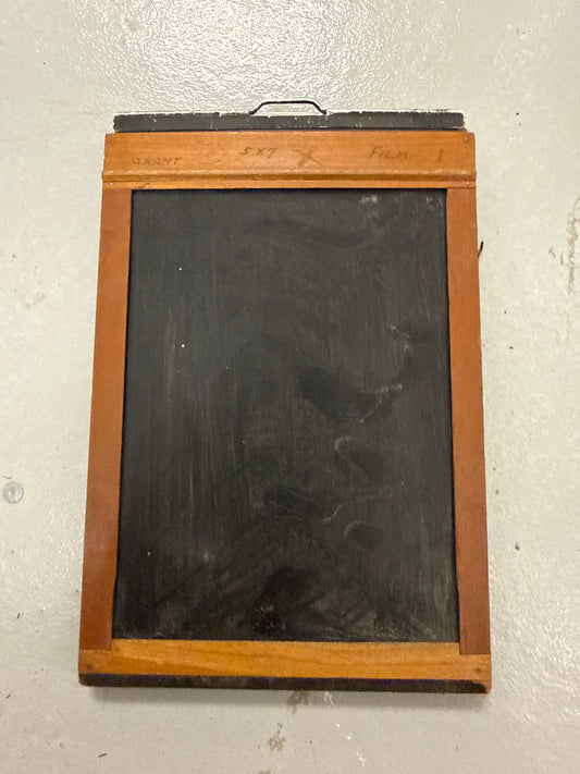 Kodak wooden 5x7 Cut Sheet Film Holder