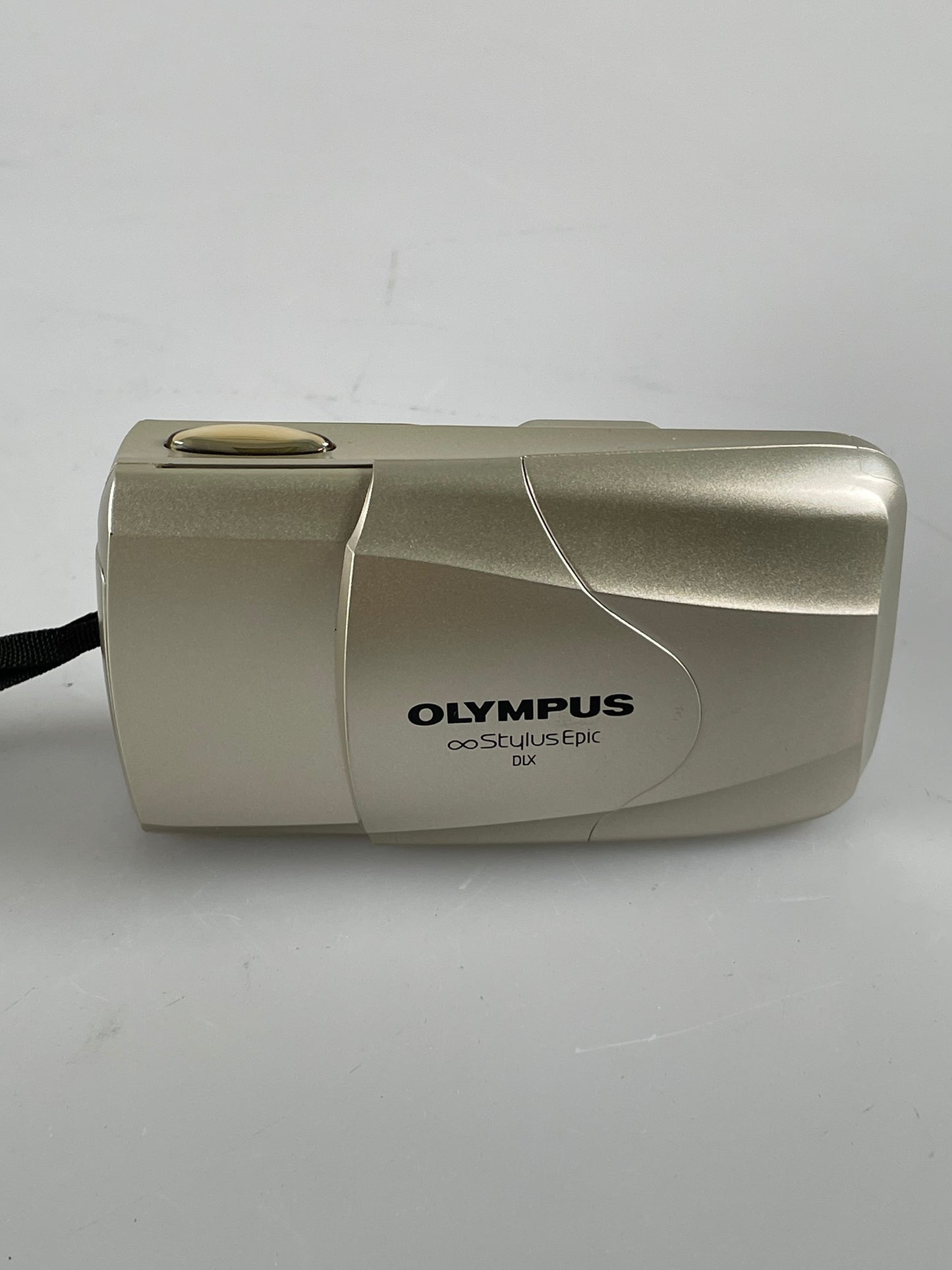 Olympus Stylus Epic DLX MJU II 35mm point and shoot p&s film camera 35mm f2.8 chrome/silver