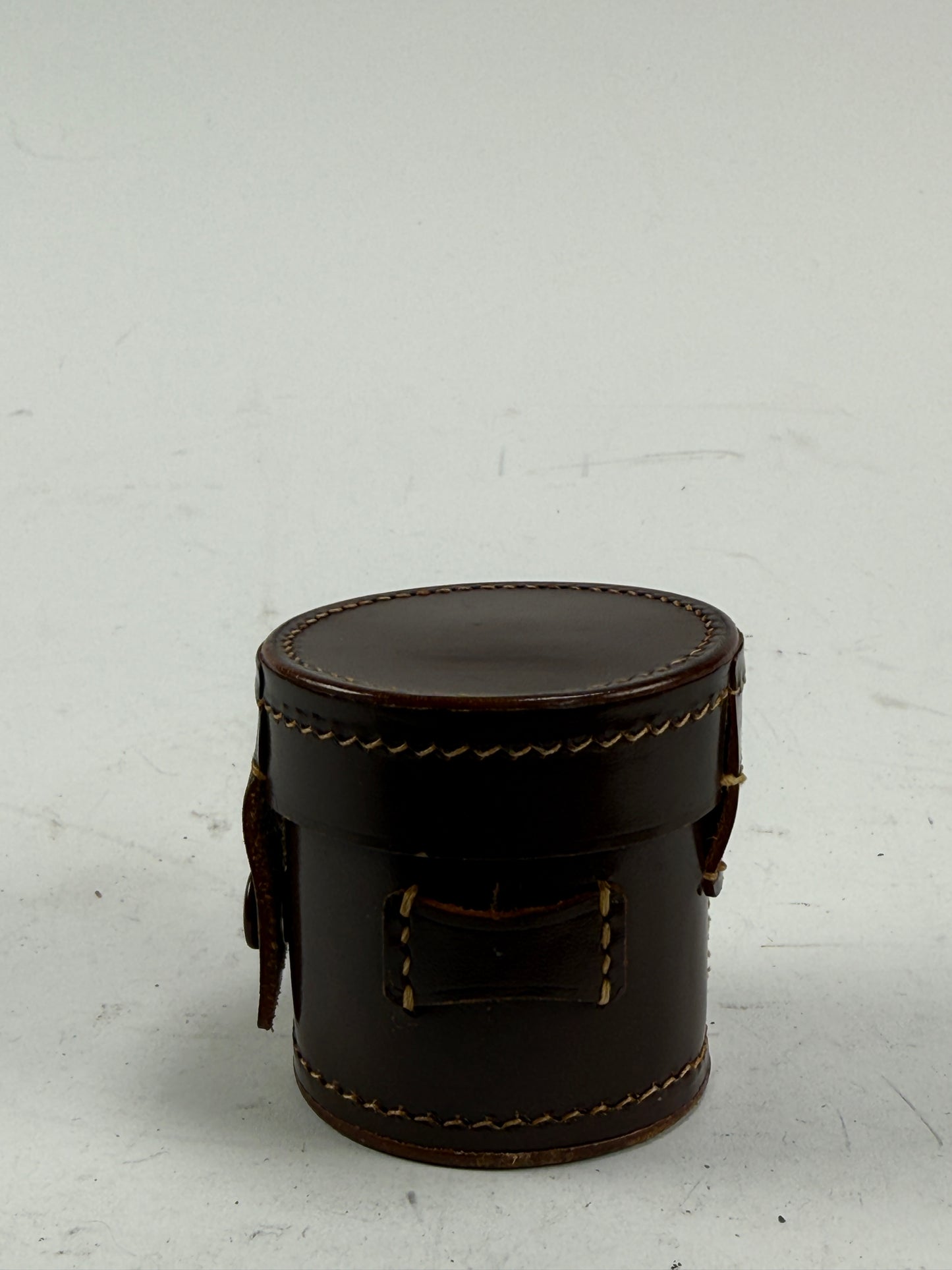 Leica Leitz Brown Leather Lens Case for rangefinder lens 50mm 5cm