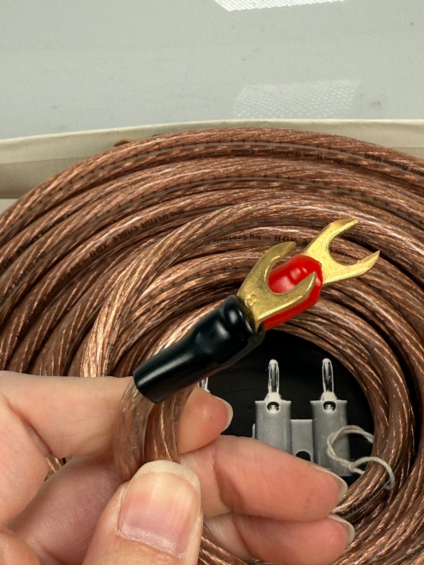 Esoteric Audio XD-11 XD-II ULTRA HIGH definition cable for stereo with gold connections