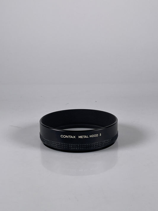 Contax Black Metal Lens Hood 3