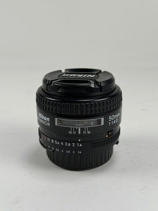 Nikon AF-D NIKKOR 50mm f1.4 D Standard Prime Lens 50/1.4