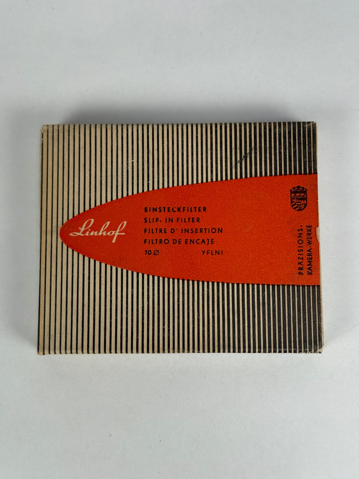 Linhof 70mm Drop in filter for universal shade Green 2