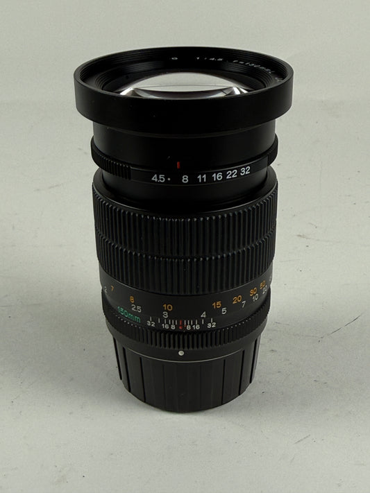 Mamiya G 150mm f/4.5 L MF Lens For New Mamiya 6 with hood