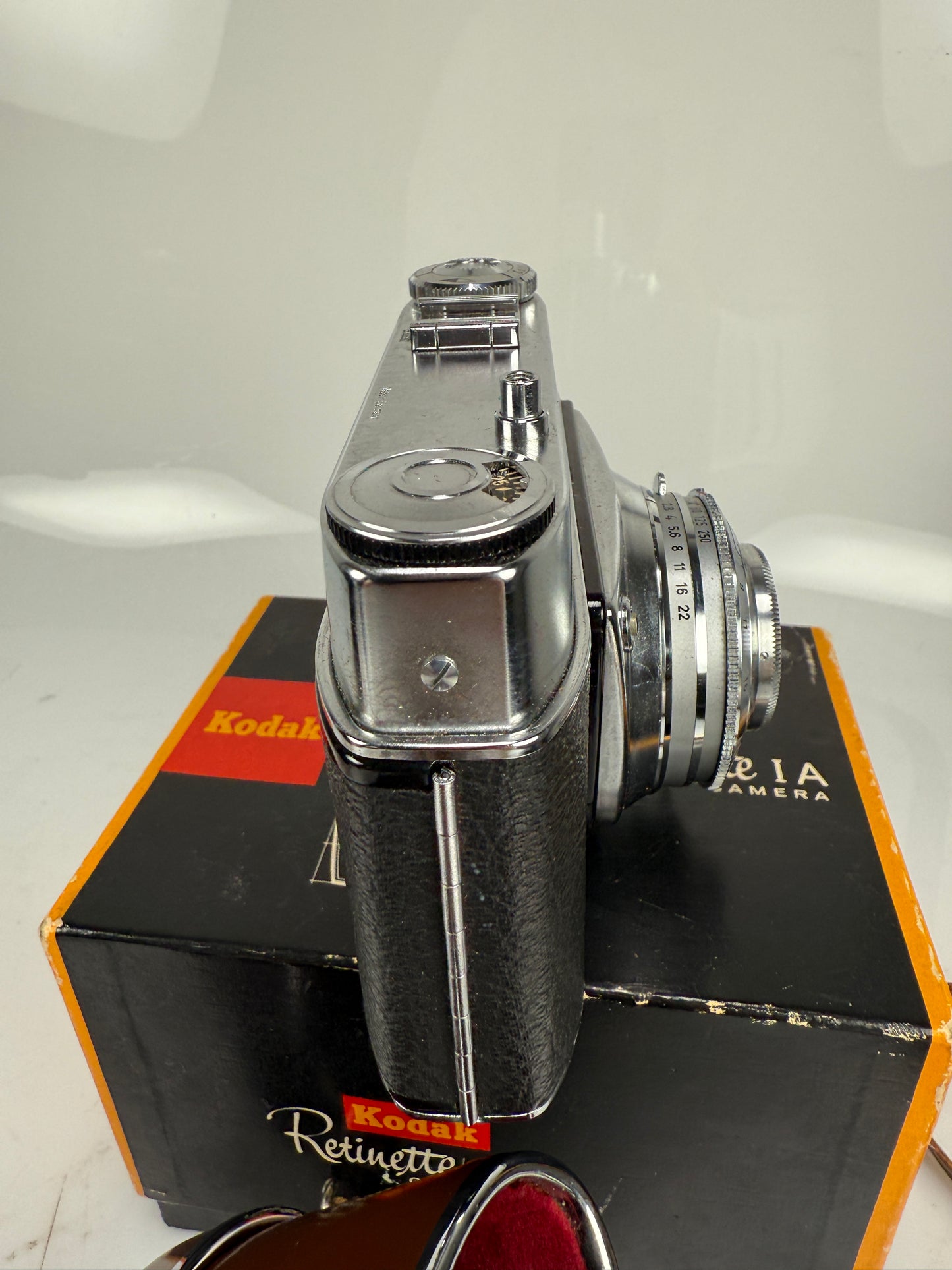 Kodak Retinette 1A w/Schneider 45mm f2.8 lens, mint in box