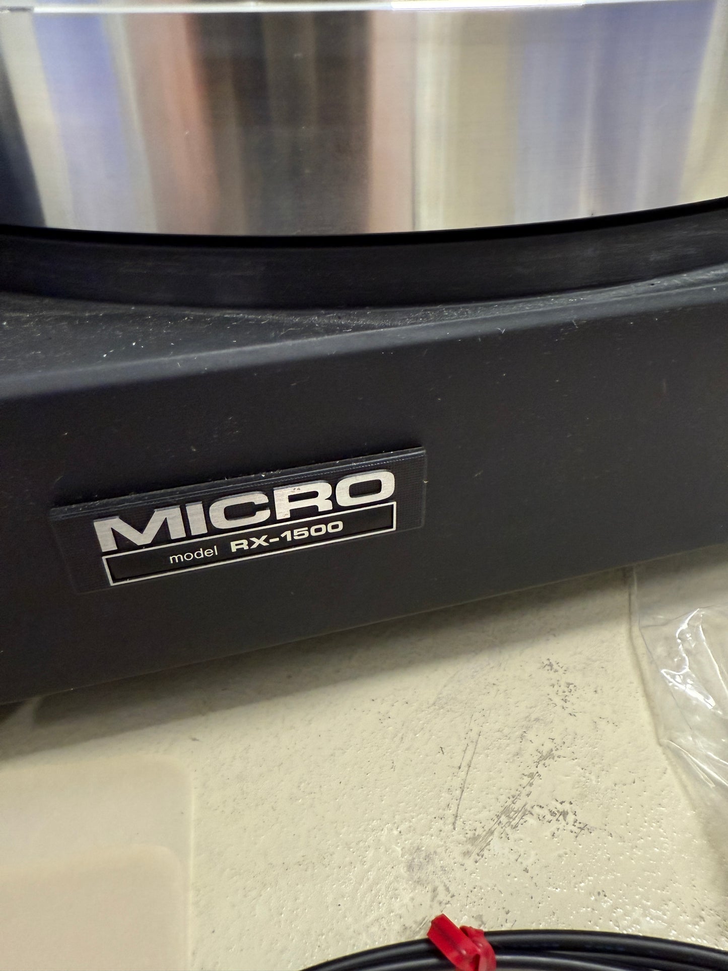 Micro Seiki 1500 series turntable RY-1500 motor, RX-1500, TA-1 arm