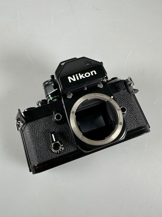 Nikon F2 Photomic S Black Body 35mm SLR MF Film Camera DP-2