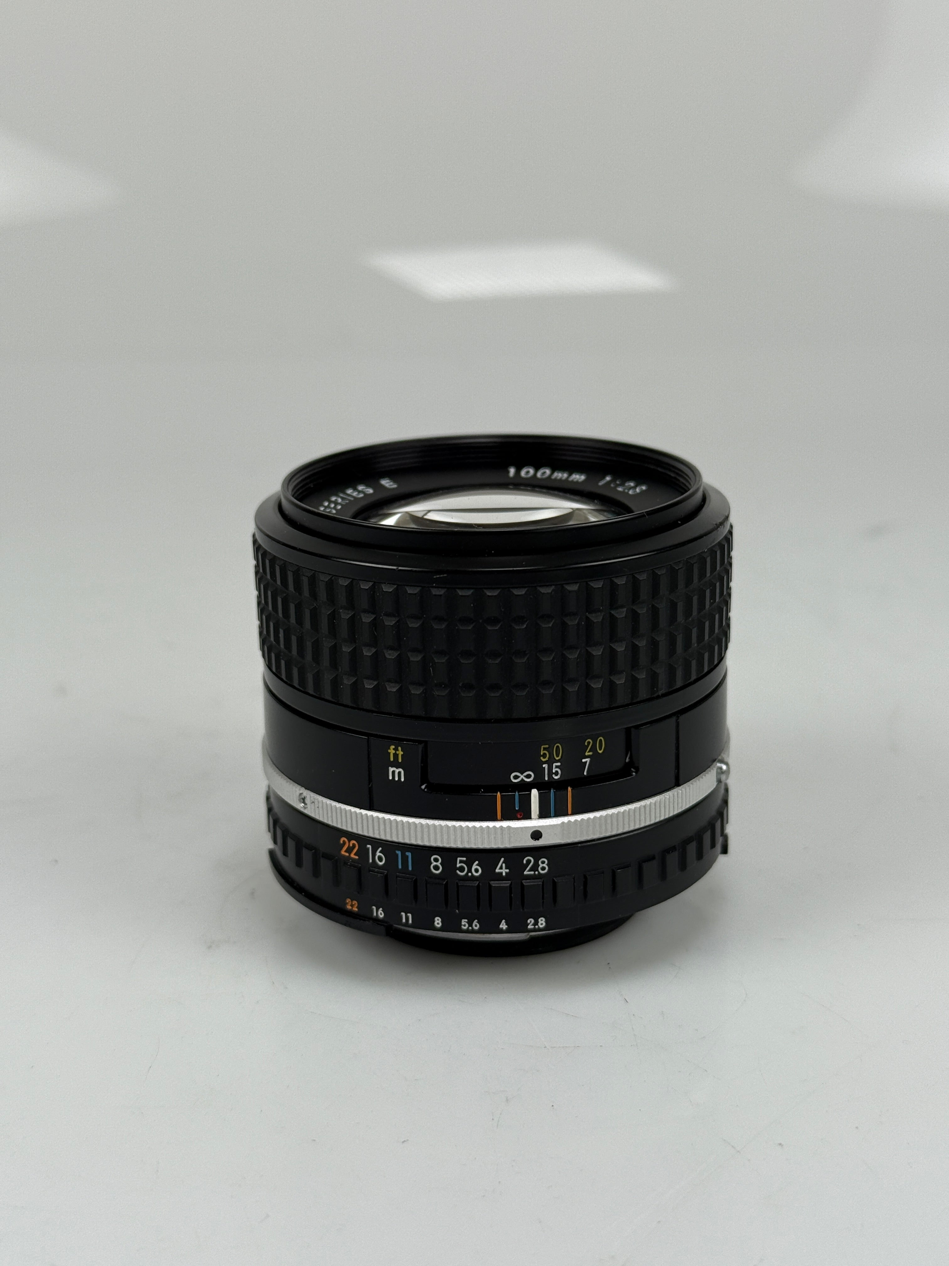 Nikon Nikkor AI-S 100mm f2.8 Series E Lens 100/2.8 AIS – Cardinal