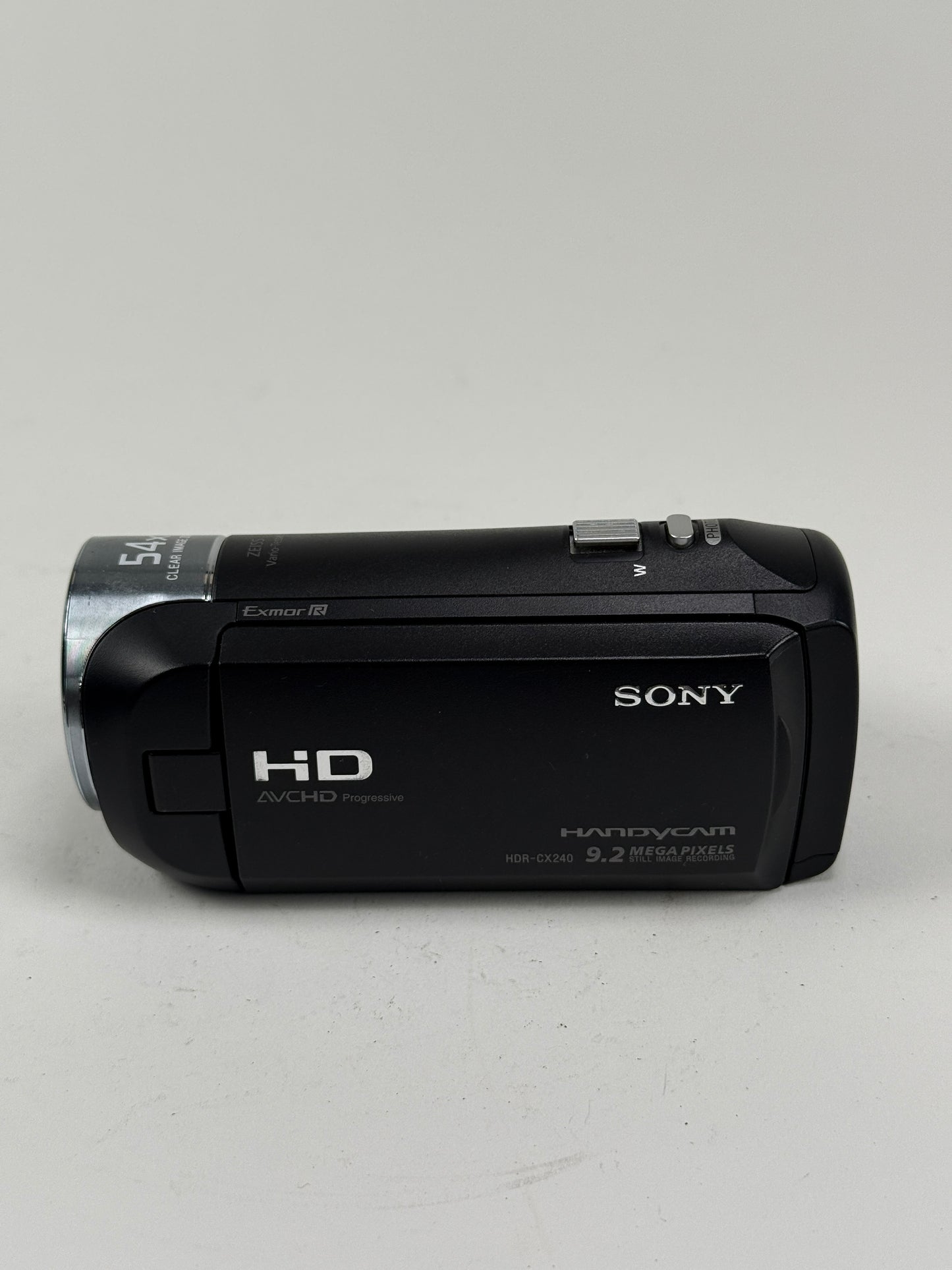 Sony HDR-CX240 Full HD 9.2MP Handycam Camcorder Black w/54x