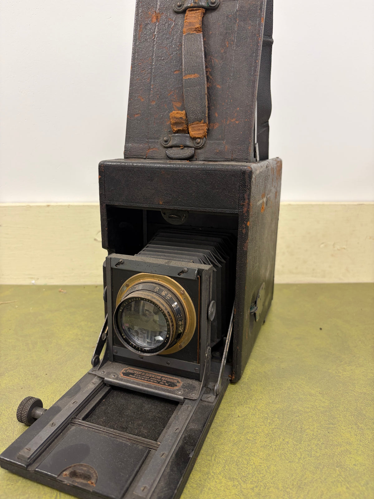 Graflex RB Auto Graflex 3x4 large format camera w/ Kodak Anastigmat lens f4.5
