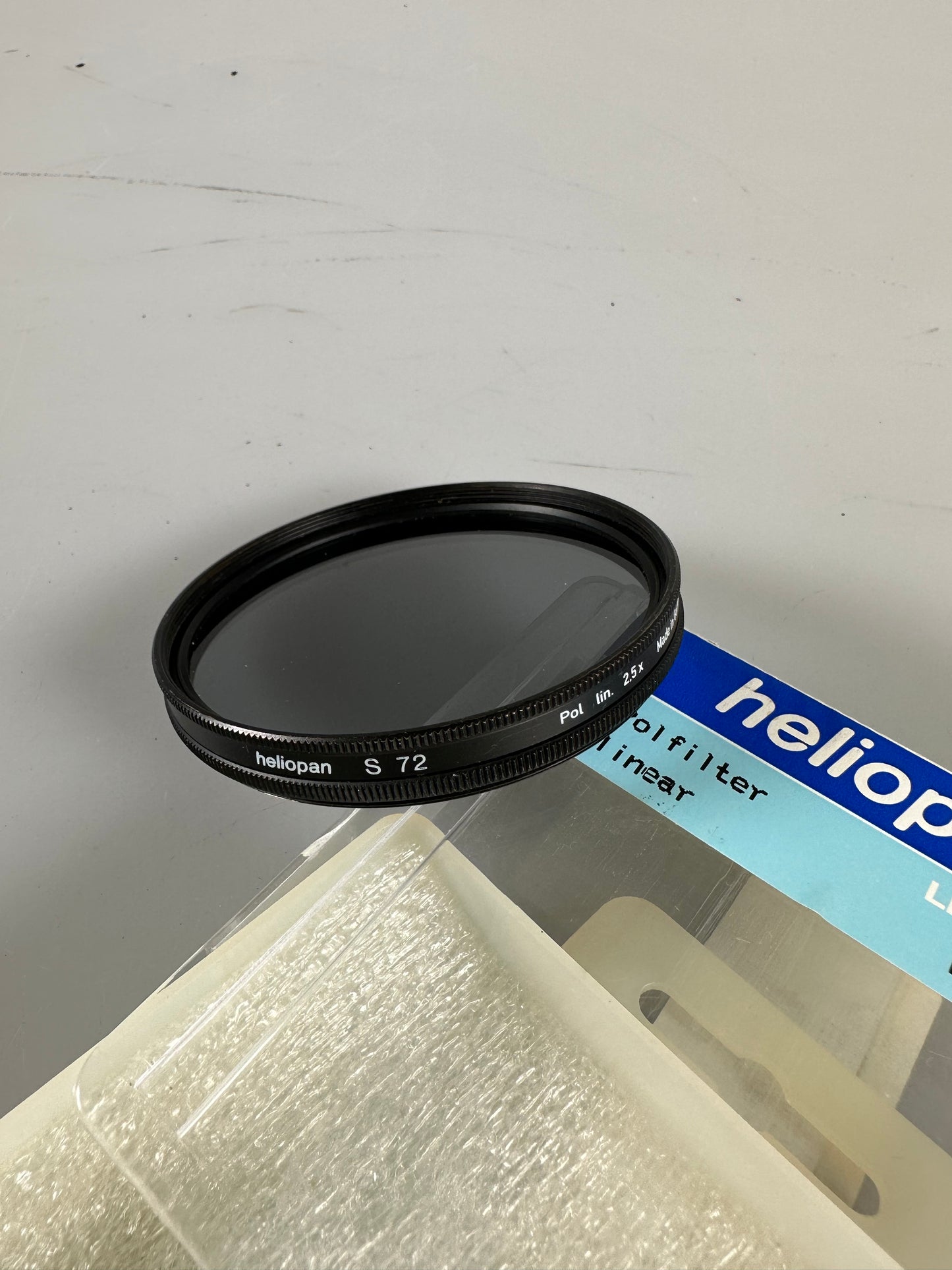 Heliopan 72mm E72 Polfilter Linear Filter