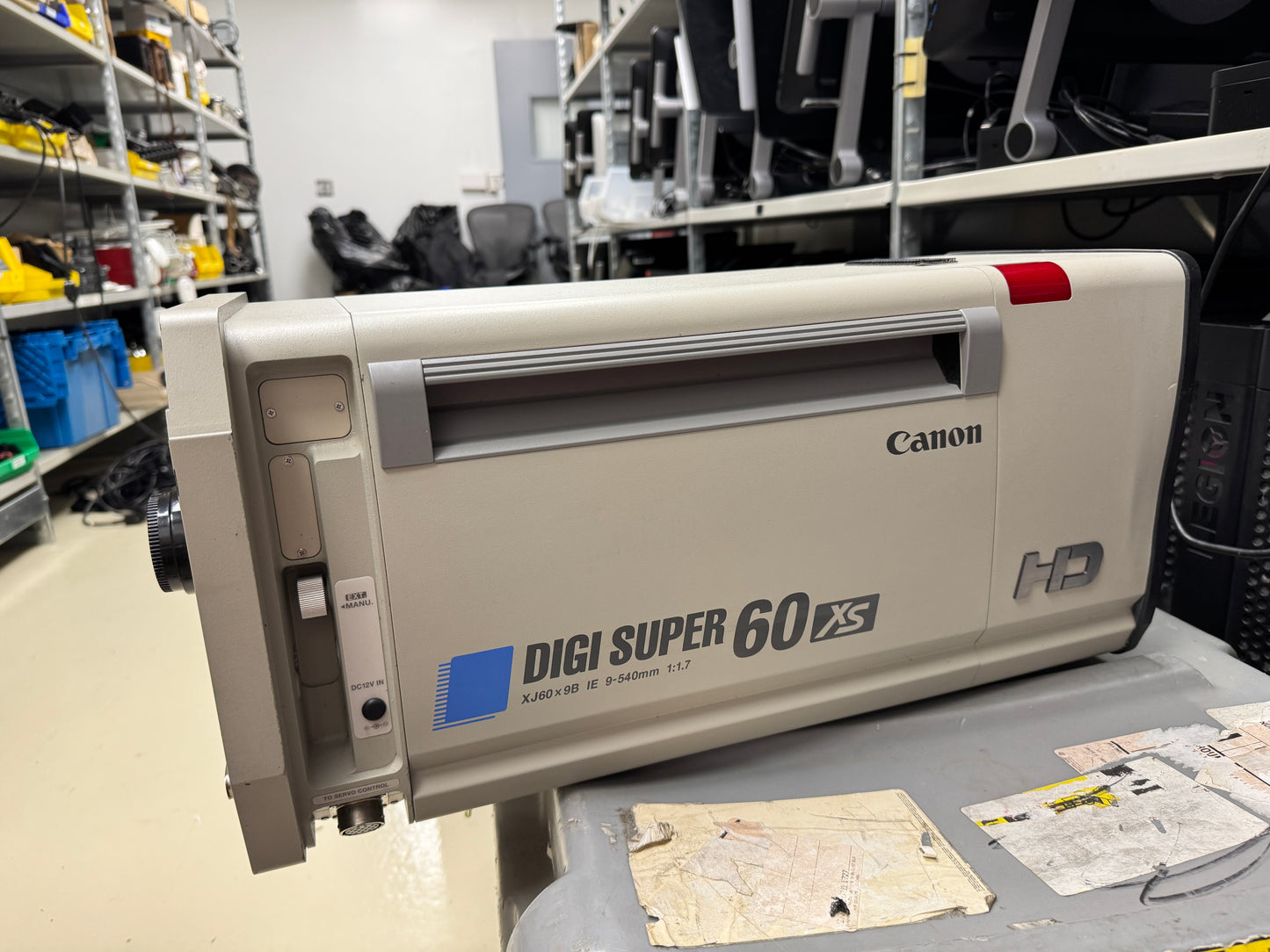 Canon Digi Super 60XS XJ60x9B IE 9-540mm f1.7 TV Lens HD w/ 2 SMJ-E01 modules