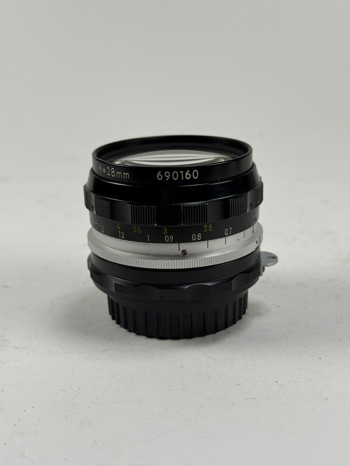 Nikon Nikkor H 2.8cm 28mm f3.5 Non Ai Lens