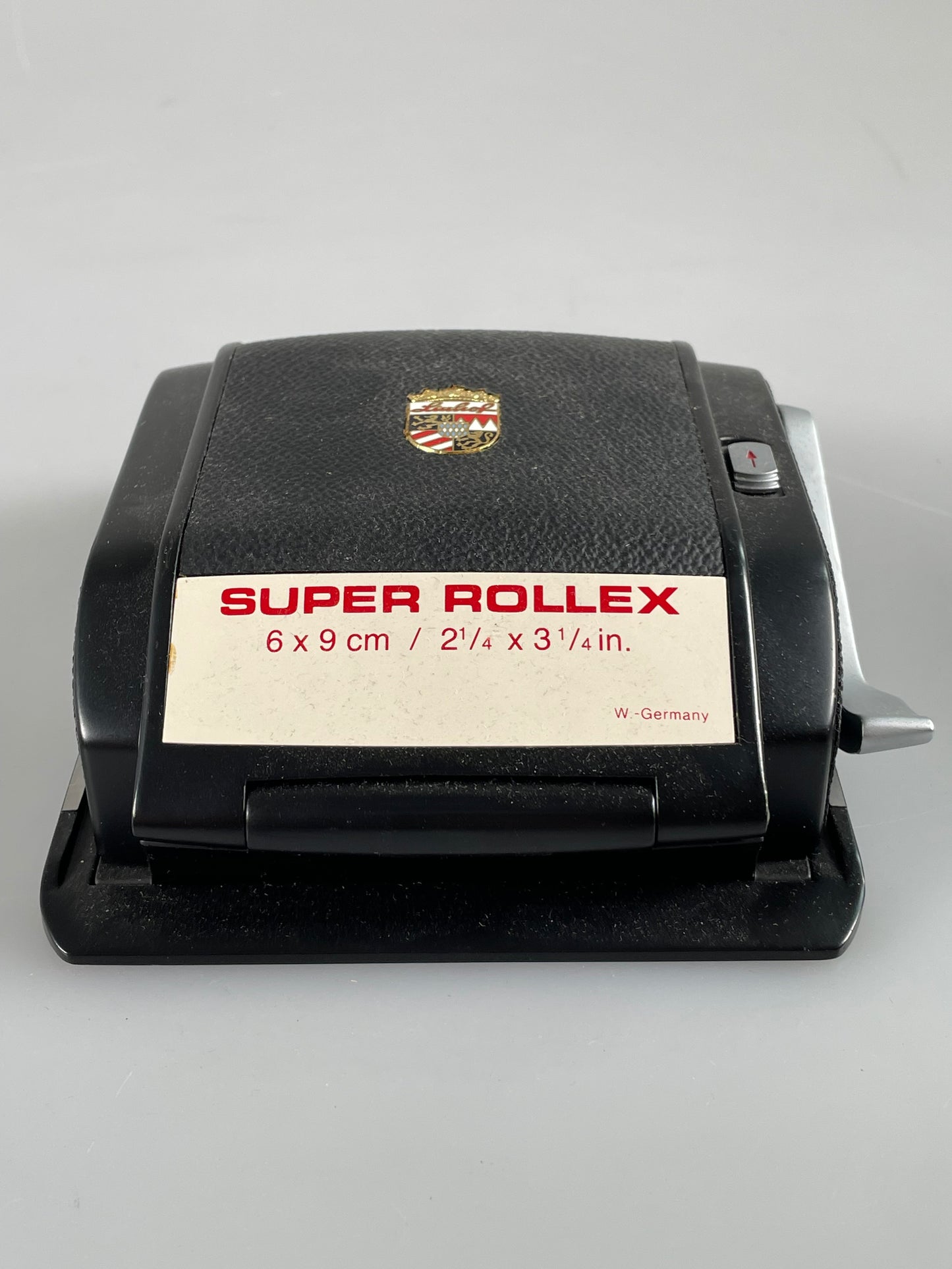 Linhof Super Rollex 6x9 cm 2 1/4 x 3 x 1/4 inch Film Back Black