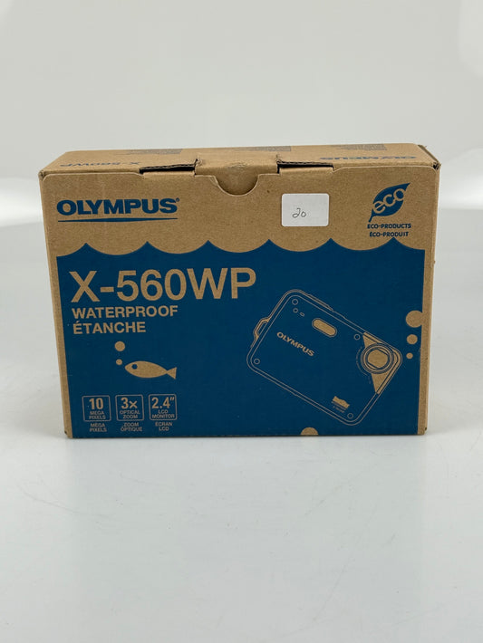 Olympus X-560WP Waterproof Digital Camera 10mp
