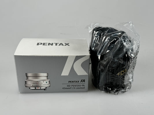 HD PENTAX-FA 43mm F1.9 Limited Standard Single Focus Lens K Mount Silver