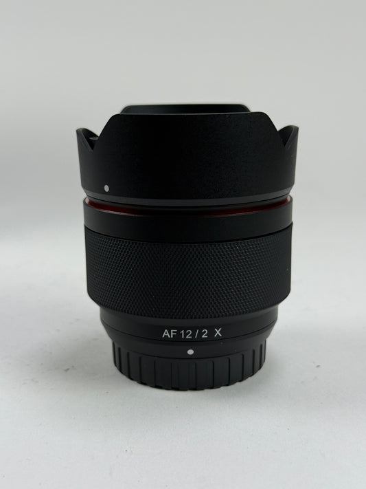 Samyang 12mm f2.0 AF Compact Ultra Wide Angle Lens for Fuji-X E