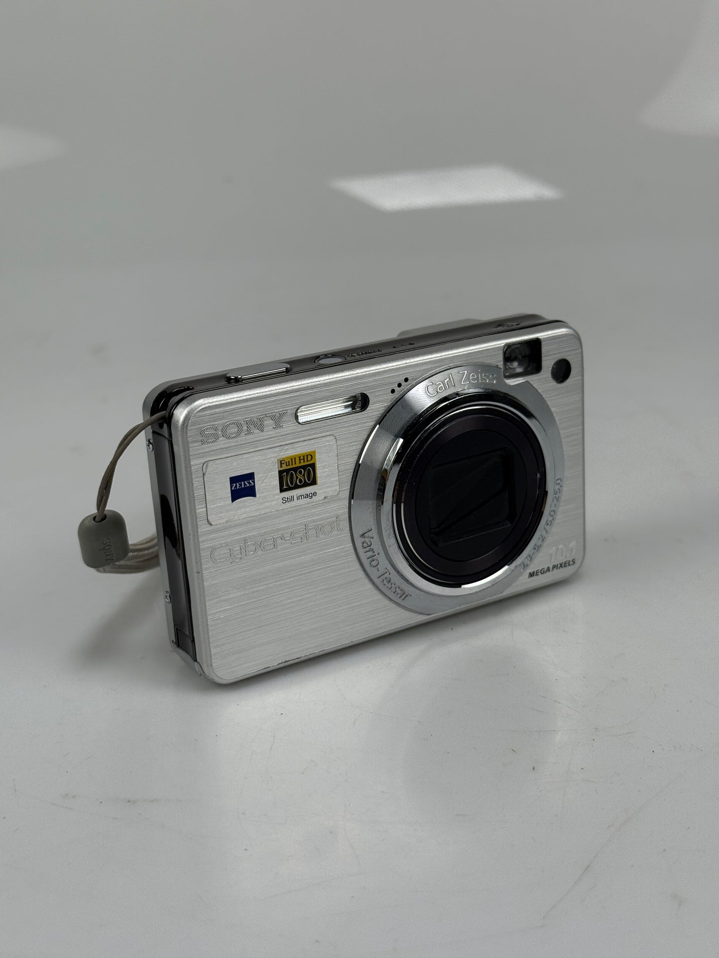 Sony Cybershot DSC-W170 10.1MP Silver Digital Camera CCD DigiCam