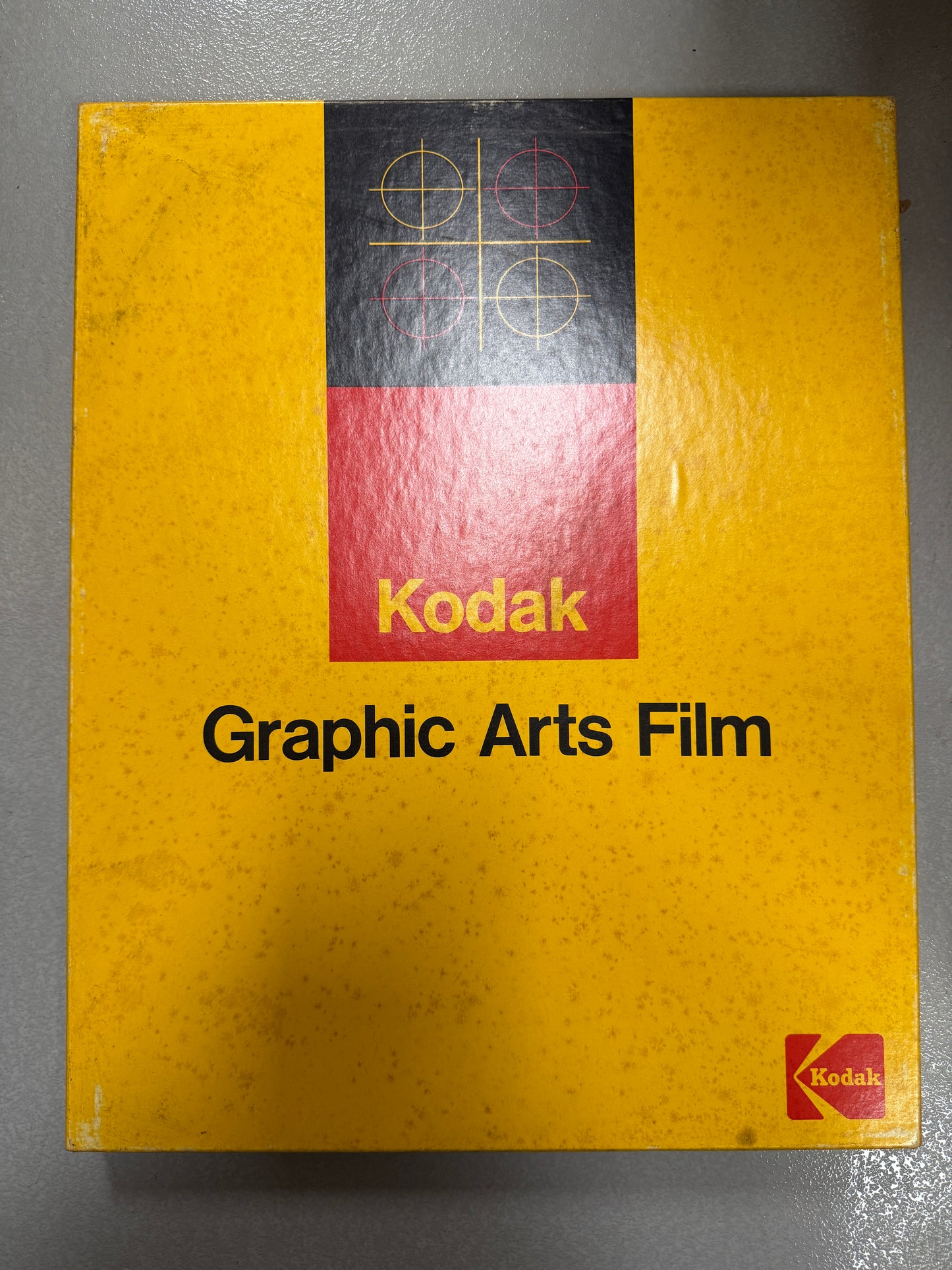 Expired 11x14 KODAK 4127 Commercial Large Format Film 25 Sheets 1975