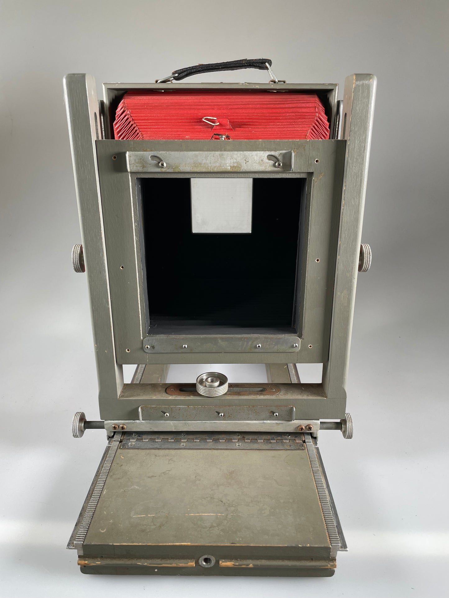 8x10 Burke & James wooden View Camera with 4x5 reducing back only