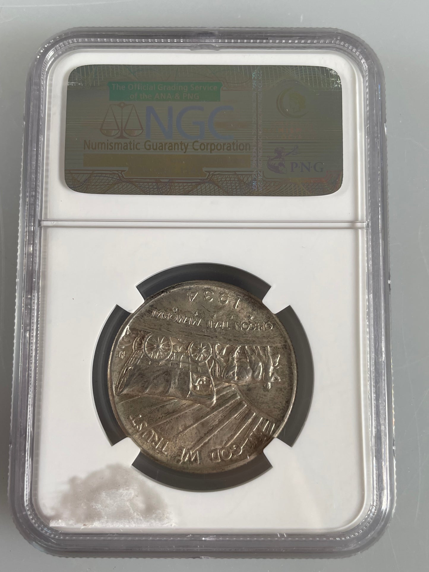 1934 D Oregon Trail 50c Commemorative NGC MS65