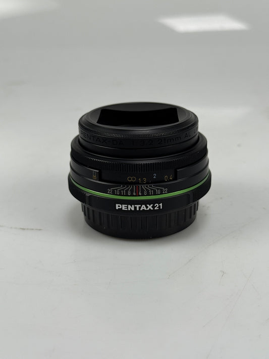 Pentax SMC DA 21mm F3.2 AL Limited Wide Angle Lens