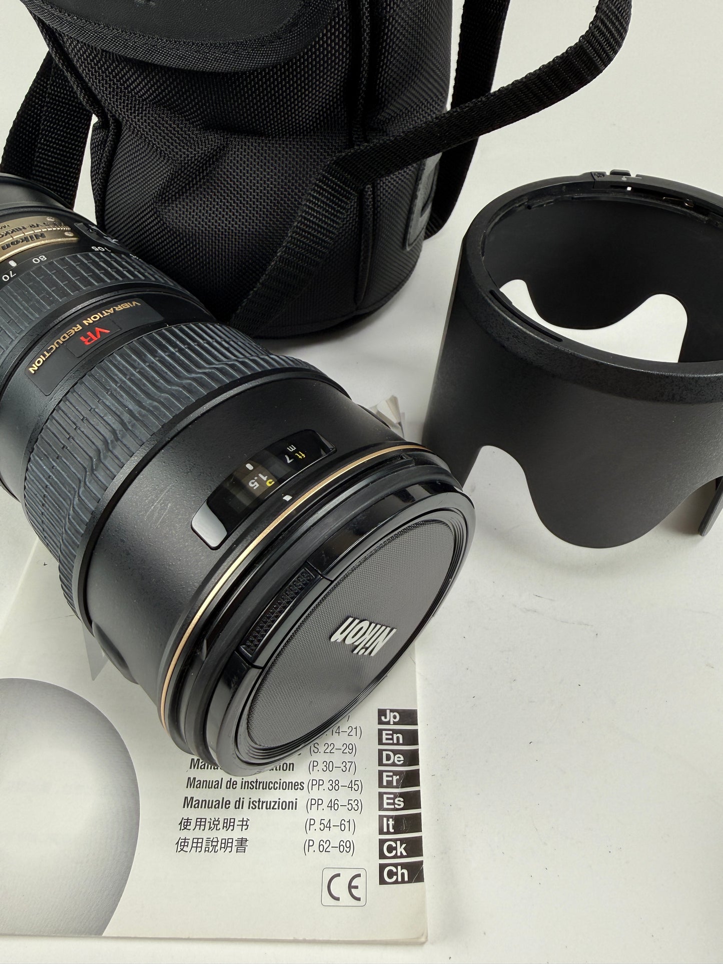 Nikon Nikkor AF-S 70-200mm f2.8 G ED VR Lens