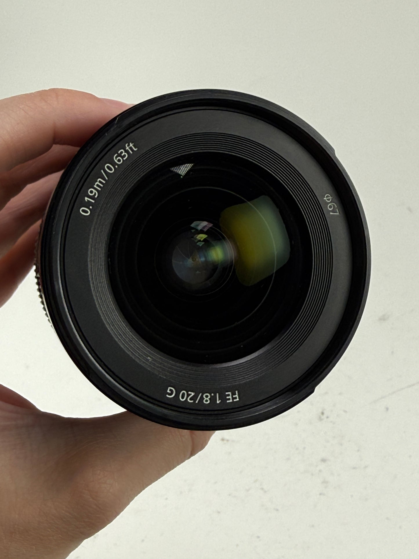 SONY FE 20mm F1.8G LENS SEL20F18G
