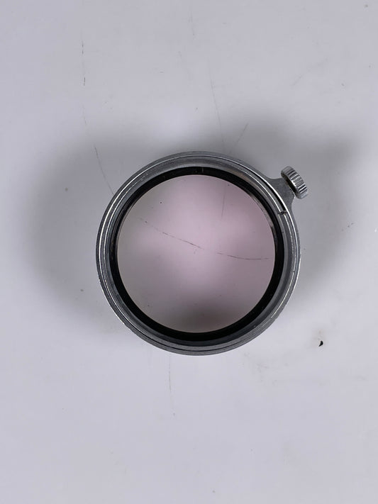 Leica A36 Chrome Silver SL Skylight Camera Lens Filter - 36mm E leitz NY
