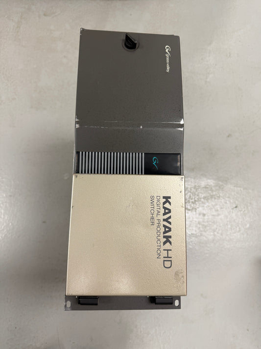 Grass Valley Kayak HD Digital Production Frame W/ Cards Modules