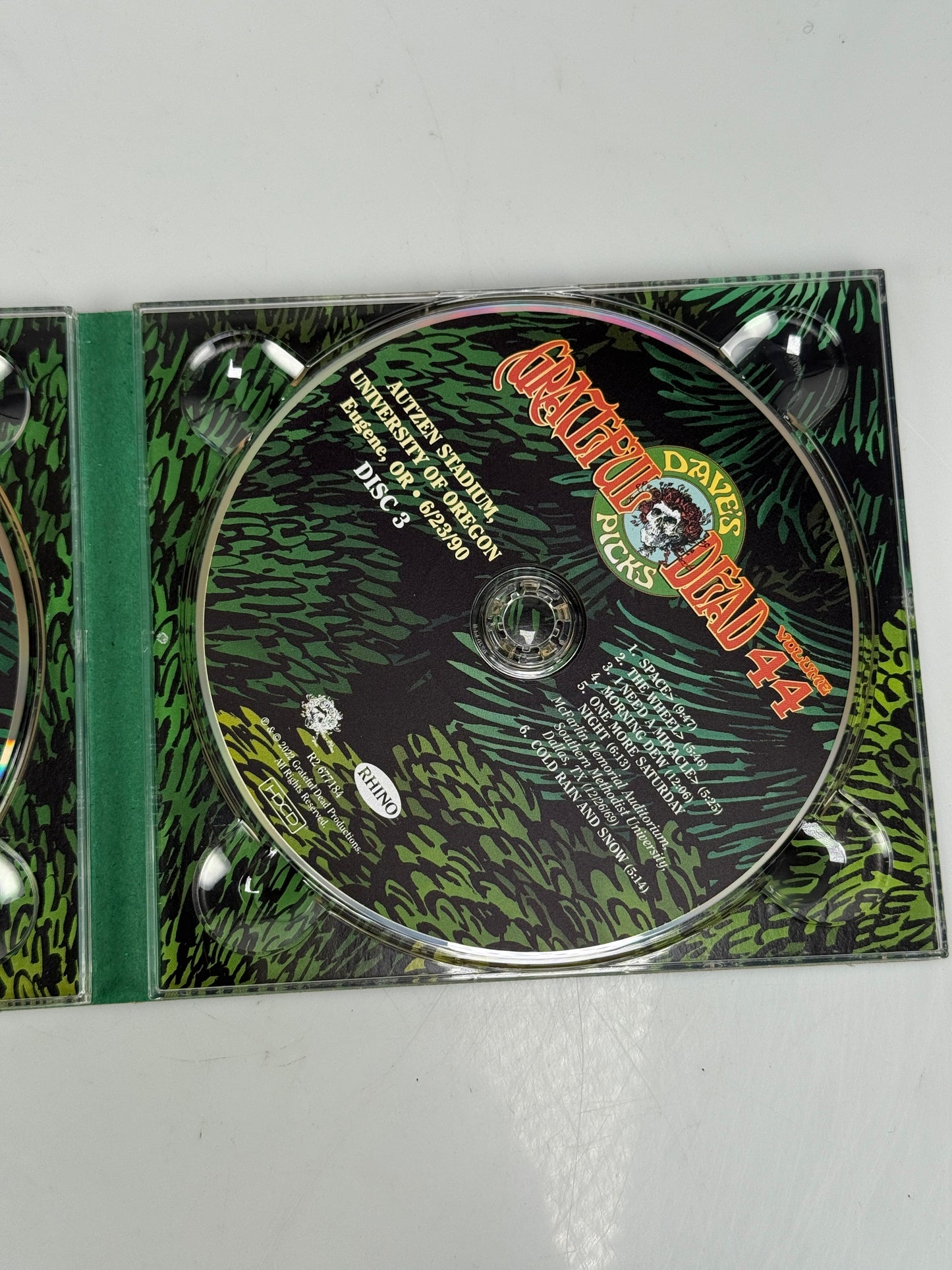 Grateful Dead ‎– Dave's Picks, Vol 44 Eugene, OR 6/23/90