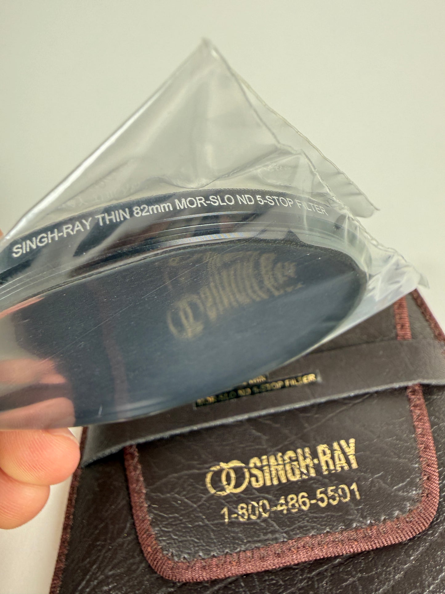 Singh-Ray 82mm thin filter MOR-SLO ND 5 stop neutral density