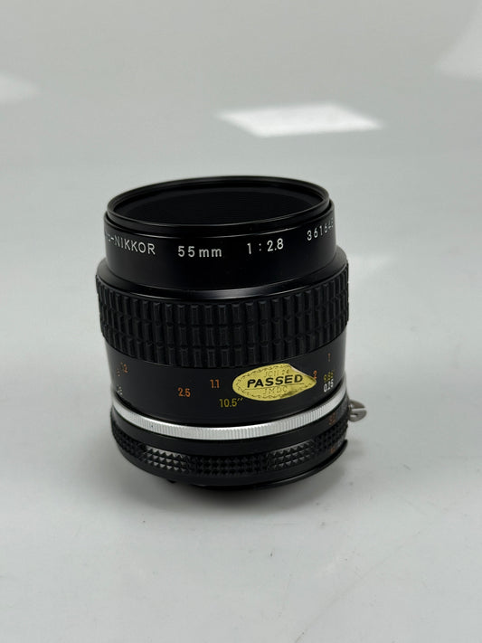 Nikon Nikkor AIS 55mm f2.8 Micro Lens