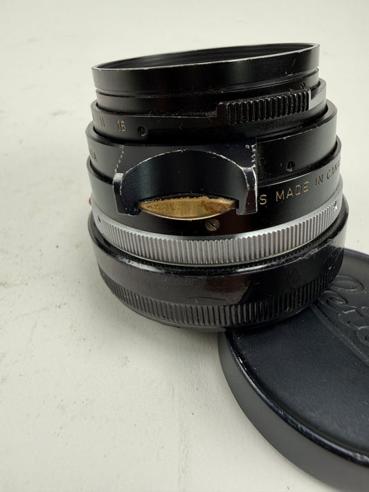 Leica Summilux-M 35mm f1.4 Pre Asph Lens with Black Paint Infinity Lock RARE
