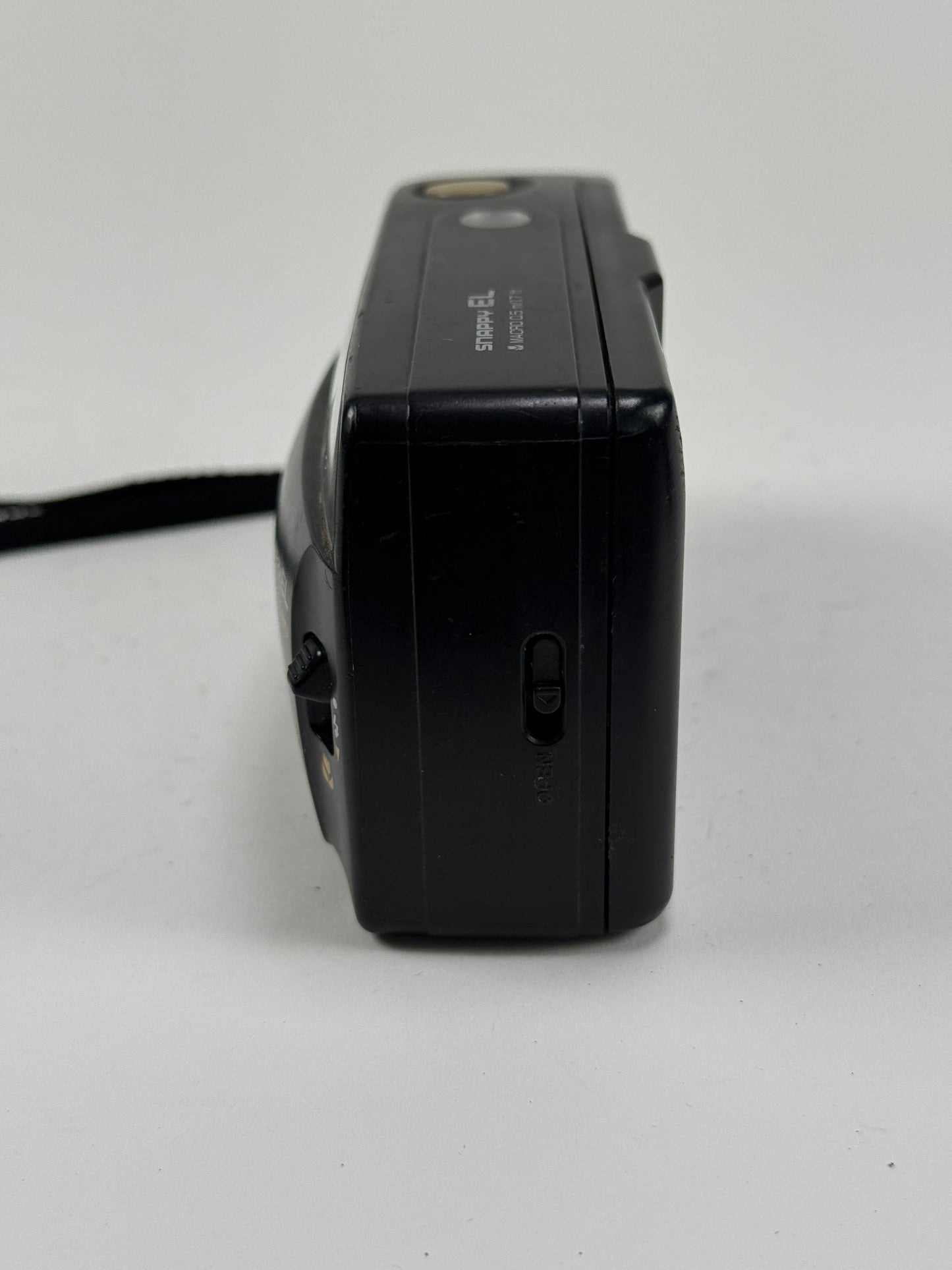 Canon Snappy EL Macro 35mm f3.8 Point & Shoot 35mm Film Camera Black