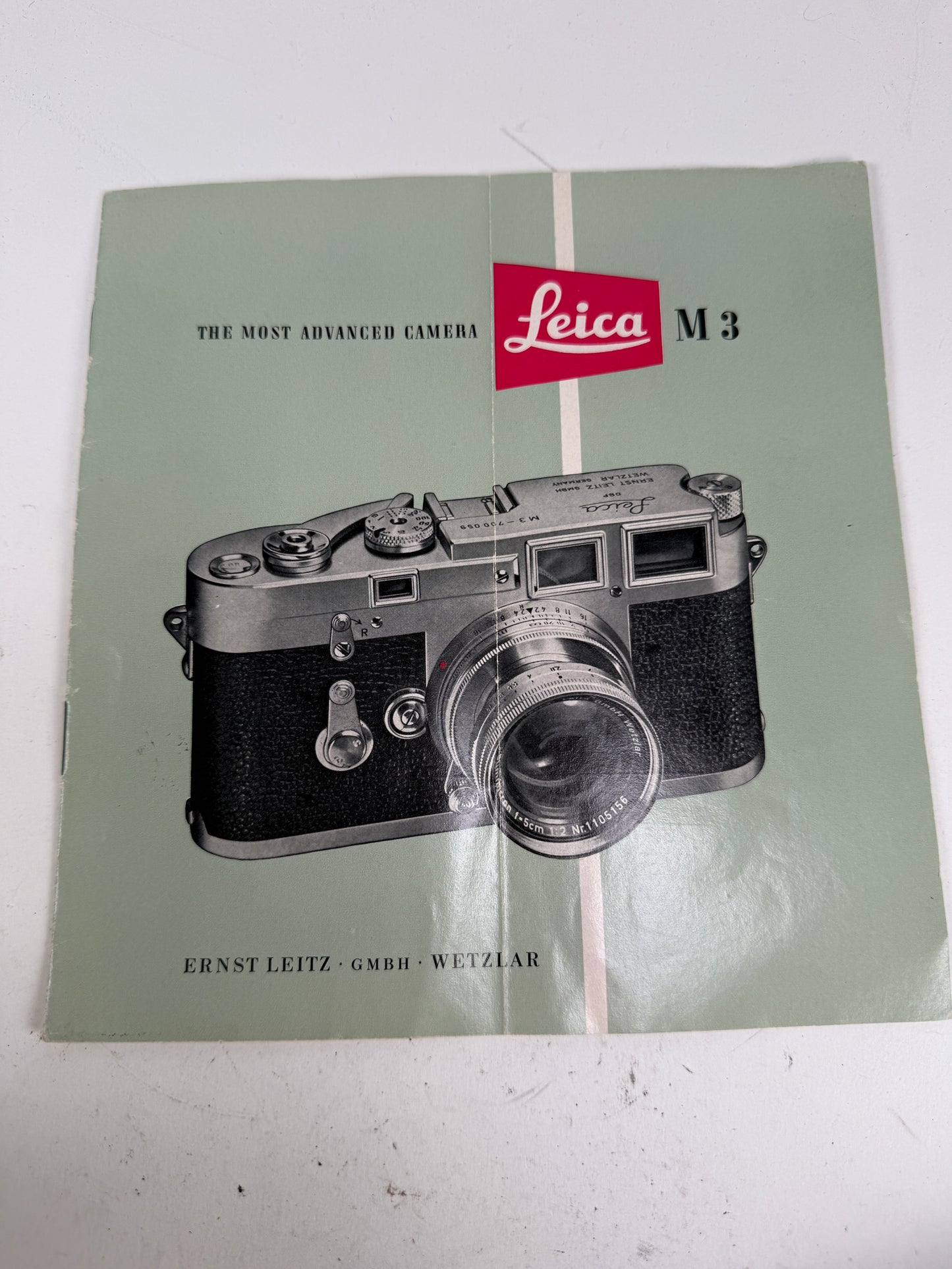 Vintage Leica M3 Rangefinder Camera Brochure Advertising Magazines 1954