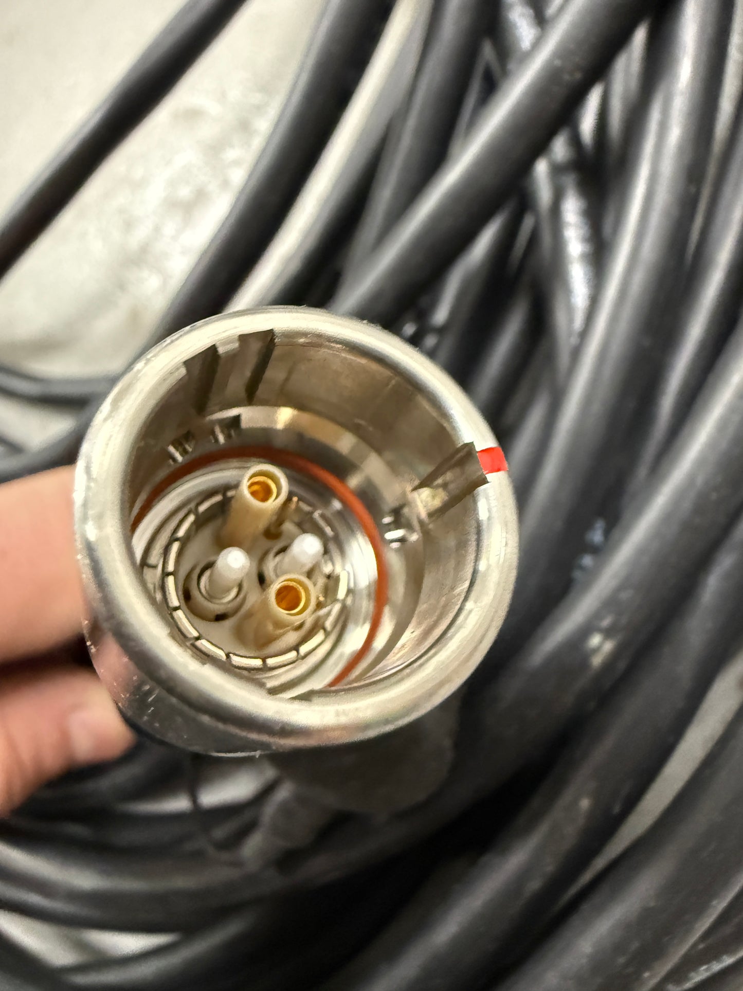 Camplex LEMO FGW-PHW Hybrid Fiber Optic Cable CFC-M2578135-01